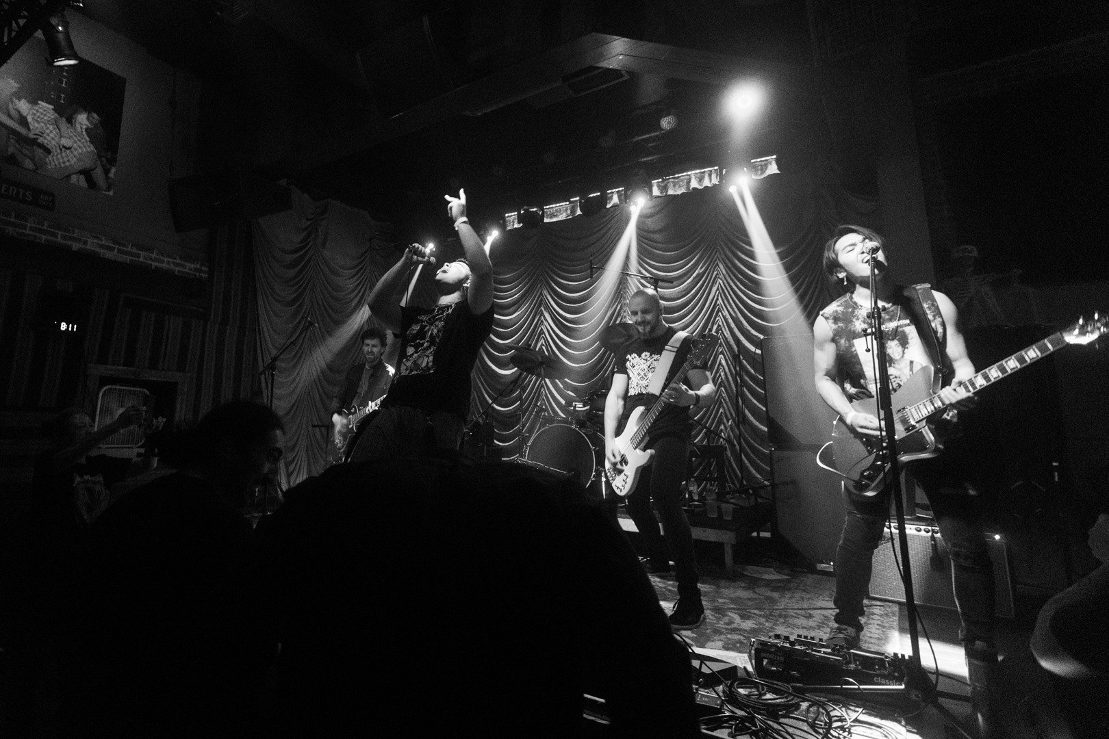 Matt Lau performing guitar with Joker's Hand